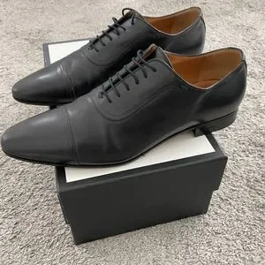 Gucci Oxfords 407290 Gucci Patent leather lace-ups - Black - Men|407290BNC001000 main image 4